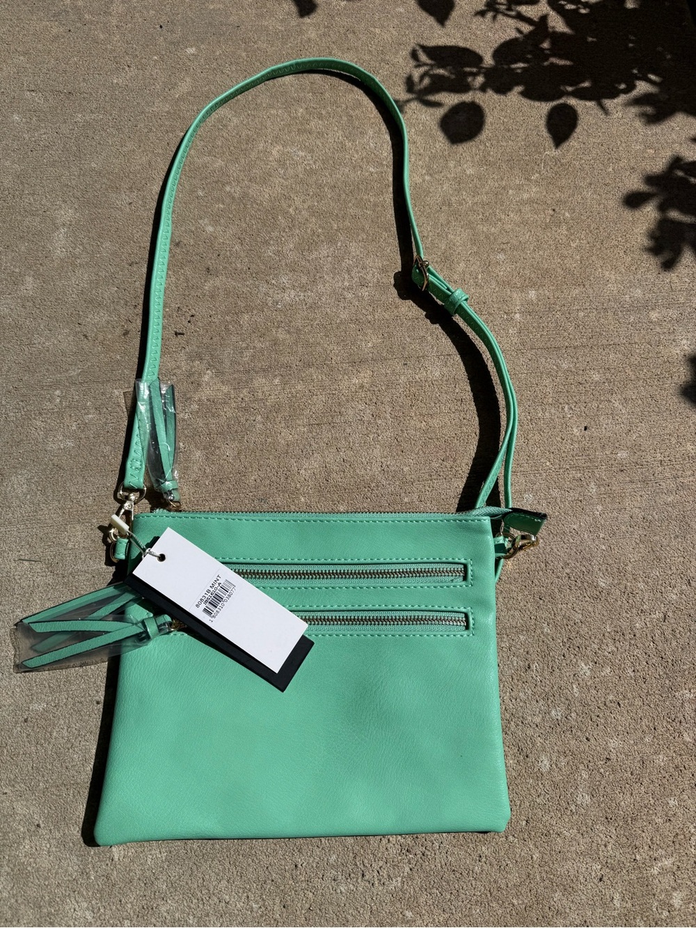 Mint Green Crossbody Bag - Stylish Everyday Shoulder Bag